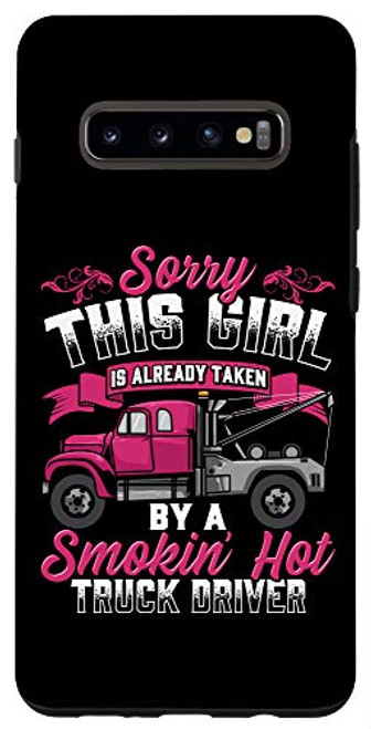 Galaxy S10plus Tow Truck Driver Wife Girlfriend Gift Tow Trucker Case Galaxy S10plus Tow Truck Driver Wife Girlfriend Gift Tow Trucker Case
