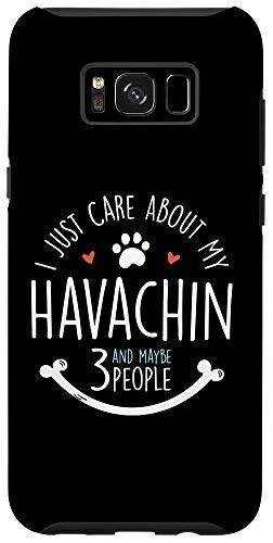 Galaxy S8plus  I Just Care About My Havachin Phone Case