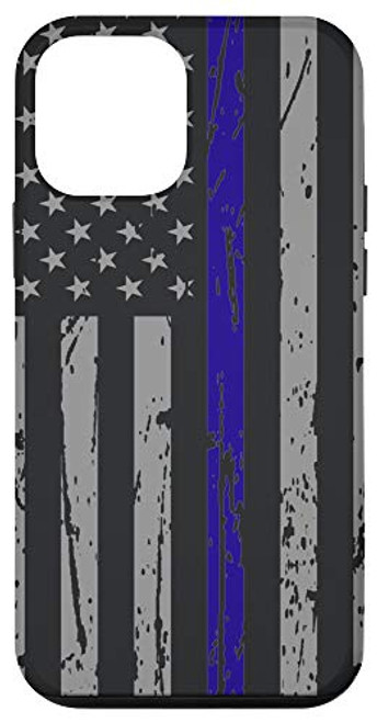 iPhone 12 mini Police American Flag Thin Blue Line - Blue Lives Matter Case iPhone 12 mini Police American Flag Thin Blue Line - Blue Lives Matter Case