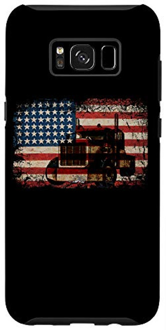 Galaxy S8plus Truck Driver American Flag Trucker Gift Semi Truck Case Galaxy S8plus Truck Driver American Flag Trucker Gift Semi Truck Case