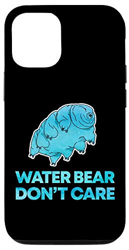 iPhone 12 12 Pro Water Bear Dont Care Funny Tardigrade Microbiology Case
