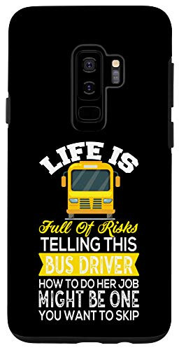 Galaxy S9plus  Funny Bus Driver School Bus Driving Case