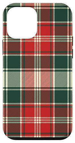iPhone 12 mini Christmas Plaid Case Winter Holidays Wrapping Pattern Case