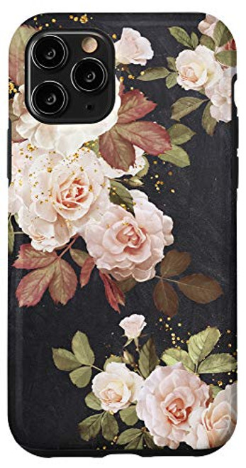iPhone 11 Pro Blush Pink Rose Floral Pattern Botanical Garden Case iPhone 11 Pro Blush Pink Rose Floral Pattern Botanical Garden Case