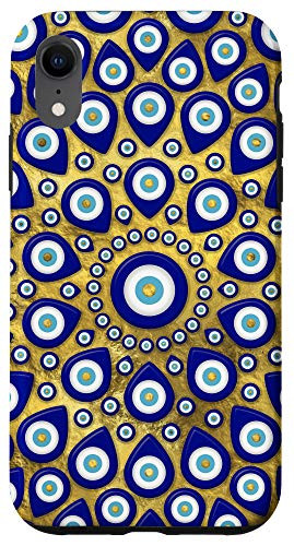iPhone XR Nazar eye - Turkish Evil Eye protection ornament Case