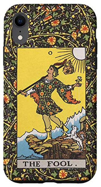 iPhone XR Tarot Card The Fool for Tarot Card Reader Psychic Case iPhone XR Tarot Card The Fool for Tarot Card Reader Psychic Case