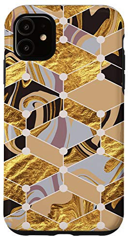 iPhone 11 Line Art Geometric Phone Case