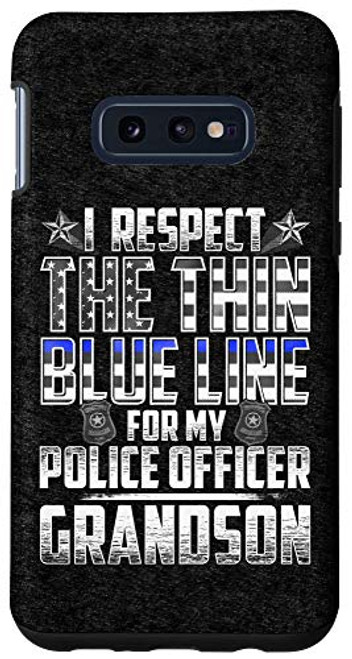Galaxy S10e Grandson Police Officer Thin Blue Line Case Galaxy S10e Grandson Police Officer Thin Blue Line Case