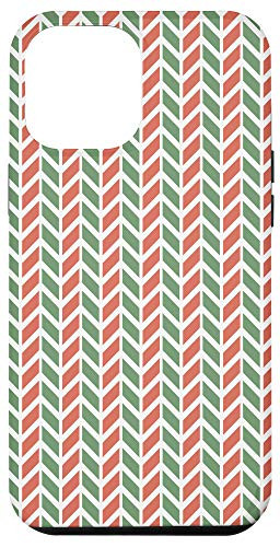 iPhone 12 Pro Max Christmas Lines Wave Geometric Pattern Case