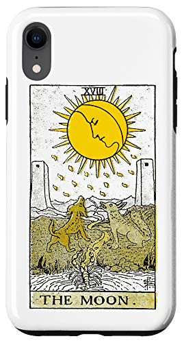 iPhone XR The Moon Tarot Card Vintage Case