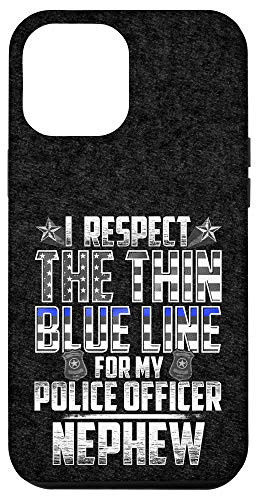 iPhone 12 Pro Max Nephew Police Officer Thin Blue Line Case