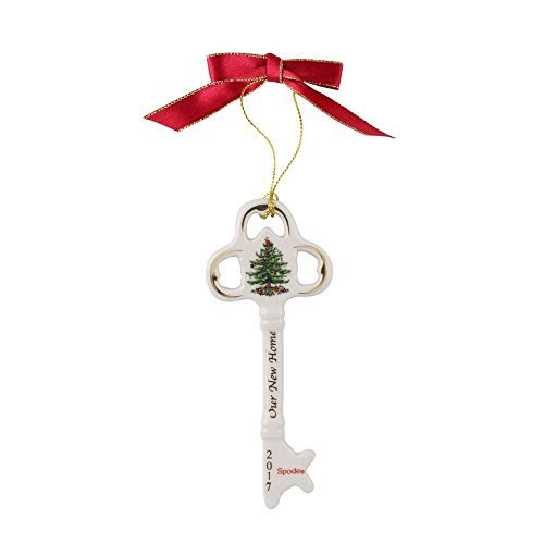 Spode Christmas Tree Annual Edition Ornament, Key Spode Christmas Tree Annual Edition Ornament, Key