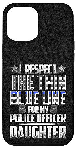 iPhone 12 Pro Max Daughter Police Officer Thin Blue Line Case