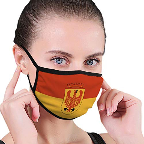 Safety Shield Reusable Outdoor Covers Flag-of-Potsdam-in-Brandenburg-Germany Sport Covers Safety Shield Reusable Outdoor Covers Flag-of-Potsdam-in-Brandenburg-Germany Sport Covers