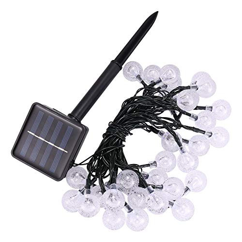 SHANGSKY 30 LEDs Ball Solar Party Fairy Outdoor Ball String Light for Patio Garden SHANGSKY 30 LEDs Ball Solar Party Fairy Outdoor Ball String Light for Patio Garden