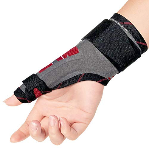 ORTONYX Thumb Immobilizer Brace Thumb Spica Support Splint- Arthritis Pain Sprains Strains Carpal Tunnel - Wrist Strap - Left or Right Hand ORTONYX Thumb Immobilizer Brace Thumb Spica Support Splint- Arthritis Pain Sprains Strains Carpal Tunnel - Wrist Strap - Left or Right Hand