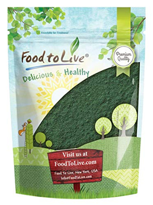 Chlorella Powder 1 Pound - Kosher Raw Green Algae Vegan Superfood Bulk Pure Vegan Green Protein Rich in Vitamins and Minerals Great for Drinks Teas and Smoothies Chlorella Powder 1 Pound - Kosher Raw Green Algae Vegan Superfood Bulk Pure Vegan Green Protein Rich in Vitamins and Minerals Great for Drinks Teas and Smoothies
