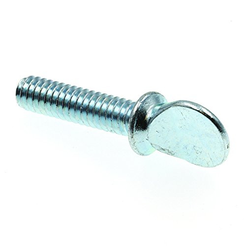Prime-Line 9045426 Thumb Screw, No Shoulder, Spade Head, 1/4 in-20 X 1 in, Zinc Plated Steel, Pack of 25