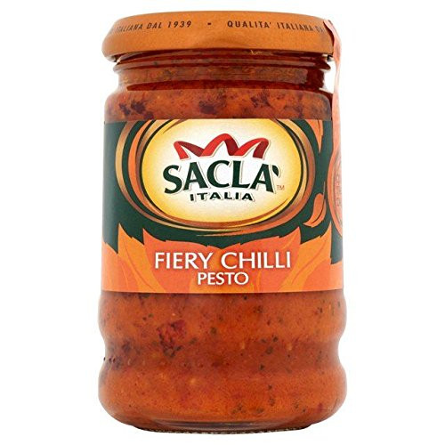 Sacla Fiery Chilli Pesto - 190g Sacla Fiery Chilli Pesto - 190g