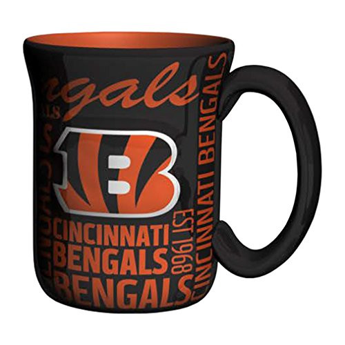 NFL Cincinnati Bengals Sculpted Spirit Mug 17-ounce NFL Cincinnati Bengals Sculpted Spirit Mug 17-ounce