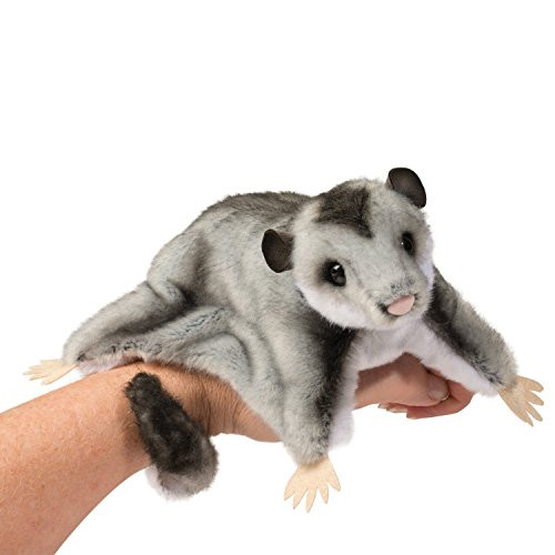 Douglas Cuddle Toy Squeek Sugar Glider 12" Long with Tail