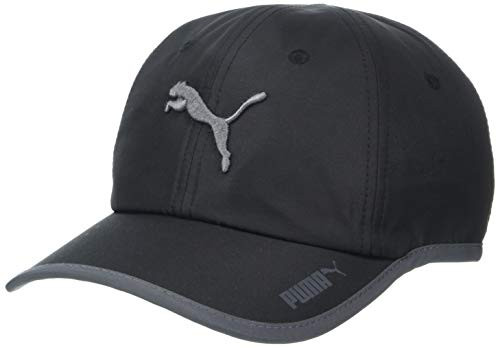 PUMA Womens Evercat Running Cap Black Grey OS