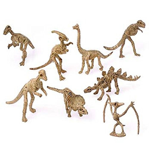 U.S. Toy 2400 Skeleton Dinos 6 inch
