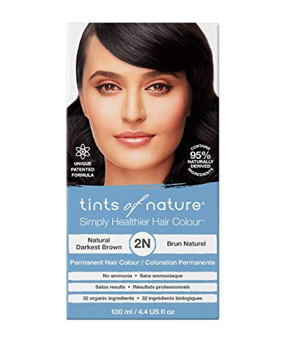 TINTS OF NATURE 2N Natural Darkest Brown Hair Color 4.4 FZ