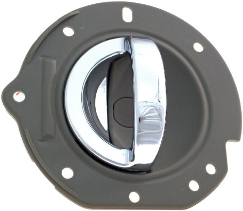 Dorman 83998 Front Passenger Side Interior Door Handle for Select Jeep Models Brown and Chrome