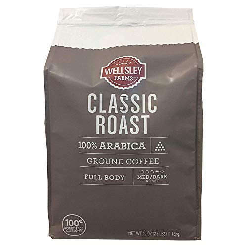Wellsley Farms Classic Roast Ground Coffee 40 oz. Wellsley Farms Classic Roast Ground Coffee 40 oz.