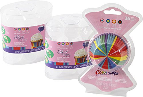 Wilton Dylans Candy Bar Shot Top Cupcake Set for Infused Cupcakes