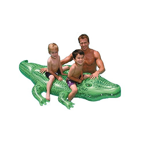 Intex Giant Gator Ride-On, 80" X 45", for Ages 3+