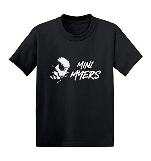 Haase Unlimited Mini Myers - Lil Little Slasher Infant Toddler Cotton Jersey T-Shirt  Black 6 Months