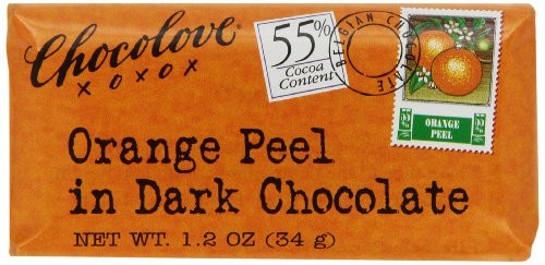 Chocolove Orange And Dark Chocolate Mini Bar 1.2-Ounces  Pack of 12