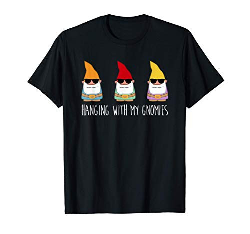 Hanging With My Gnomies Funny Yard Gnome Garden Gift T-Shirt Hanging With My Gnomies Funny Yard Gnome Garden Gift T-Shirt