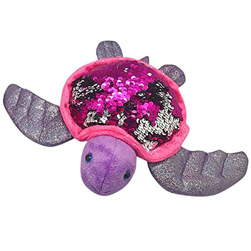 Adventure Planet Reversible Mermaid Sequins Sea Turtle 18" Plush