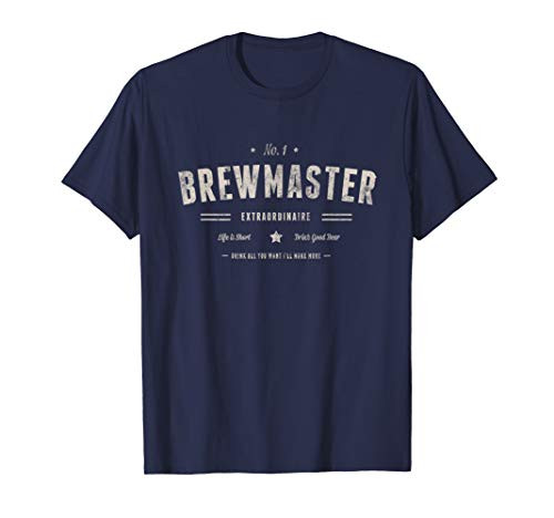 Brewmaster Brewery T-Shirt Beer Brewing Gift T-Shirt