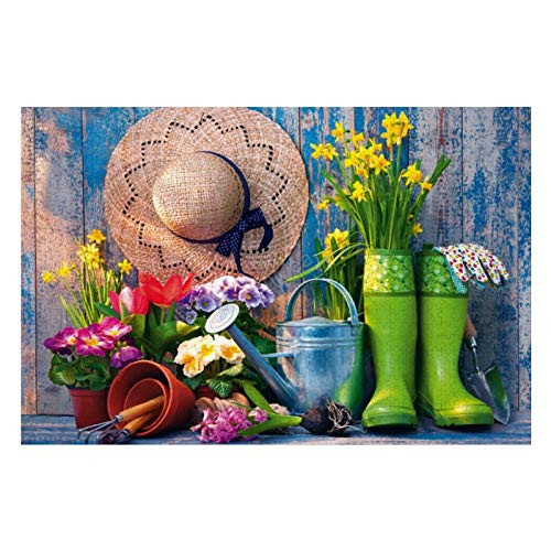 300 Piece Wooden Jigsaw Puzzle Ready for The Garden Large Puzzle Game for Adults and Teenagers