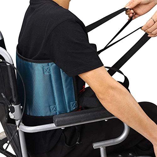 Transfer Sling Gait Belt Medical Transfer Board with Handles Helps Patient Move and Stand up from Car Bed  and  Wheelchair Transfer Belt Lift Sling for Elderly Handicap and Patients