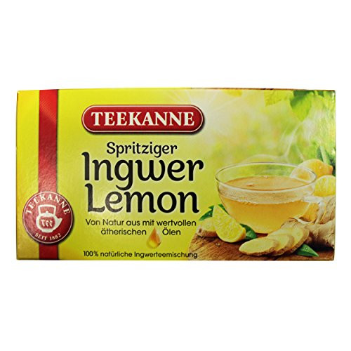 TEEKANNE Ingwer-Lemon  ginger-lemon    2x 20 tea bags   fresh  plus  direct german-import