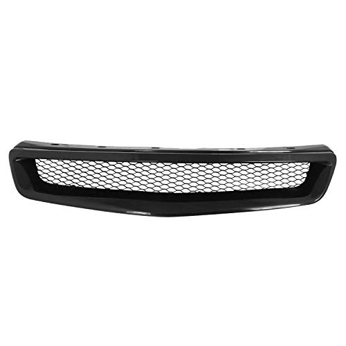 Spec-D Tuning Front Mesh Grill Grille for 1999-2000 Honda Civic Lx Ex Si