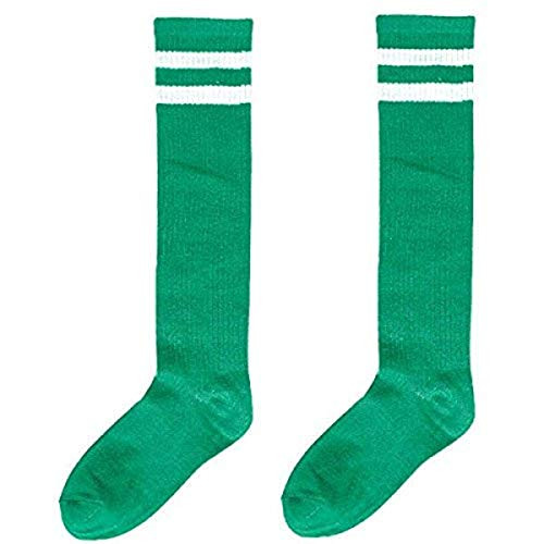 Amscan Green Stripe Knee Socks Party Accessory 6 Ct.