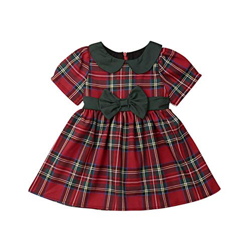 Toddler Baby Girl Plaid Christmas Dress Romper Ruffle Red Plaid Princess Dress Xmas Clothes Party Dress Fall Outfits 6-12M Baby Girl Plaid Dress S Toddler Baby Girl Plaid Christmas Dress Romper Ruffle Red Plaid Princess Dress Xmas Clothes Party Dress Fall Outfits 6-12M Baby Girl Plaid Dress S