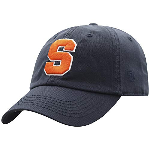 Top of the World Syracuse Orange Mens Relaxed Fit Adjustable Hat Team Color Primary Icon Adjustable