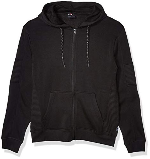 Southpole Mens Active Basic Hooded Full Zip Fleece in Premium Fabric Black Mojito Large Southpole Mens Active Basic Hooded Full Zip Fleece in Premium Fabric Black Mojito Large