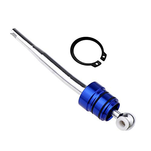 SING F LTD Set of Gear Lever Shifter Knob Quick Shift Short Throw Shifter for BMW 3 5 Series E30 E36 E39 E46 M3 M5 Blue and Silver