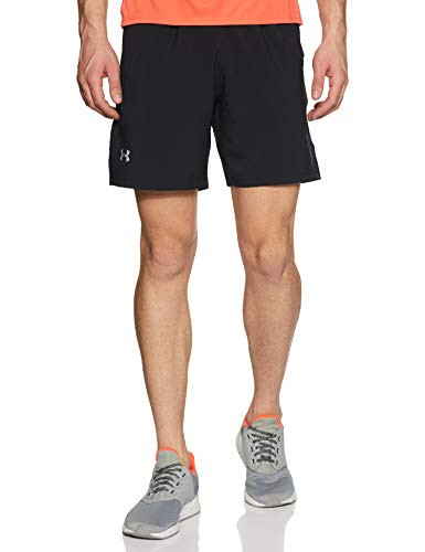 Under Armour Launch SW 7 Branded Shorts Black  Reflective 3X-Large