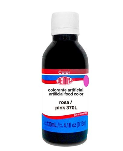 Deiman Artificial Food Color Pink 370 L 4 fl oz