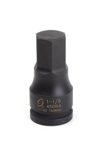 Sunex 45064 3 4-Inch Drive 1-1 8-Inch Hex Driver Impact Socket