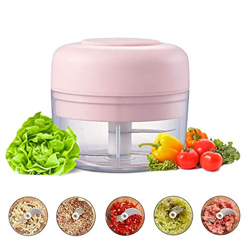 Mini Garlic Chopper Food Processor Mincer Blender Mixer Portable Garlic Blender Mini Chopper Food Processor for Garlic Chili Vegetables Onions Nuts Pepper Ginger Mini Garlic Chopper Food Processor Mincer Blender Mixer Portable Garlic Blender Mini Chopper Food Processor for Garlic Chili Vegetables Onions Nuts Pepper Ginger
